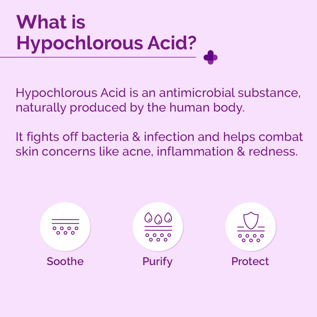 The Derma Co Hypochlorous Anti-Acne Hydrating Spray (200ml) - Calms Breakouts & Redness