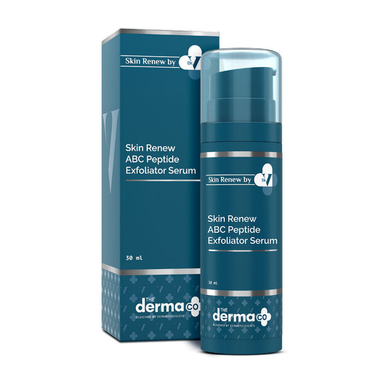 The Derma Co X Dr. V Skin Renew ABC Peptide Exfoliator Serum (30ml) - Resurface & Renew