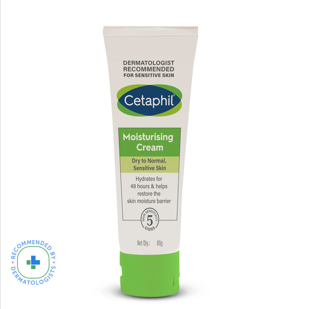 Cetaphil Moisturising Cream Dry to Very Dry Sensitive Skin (80g)