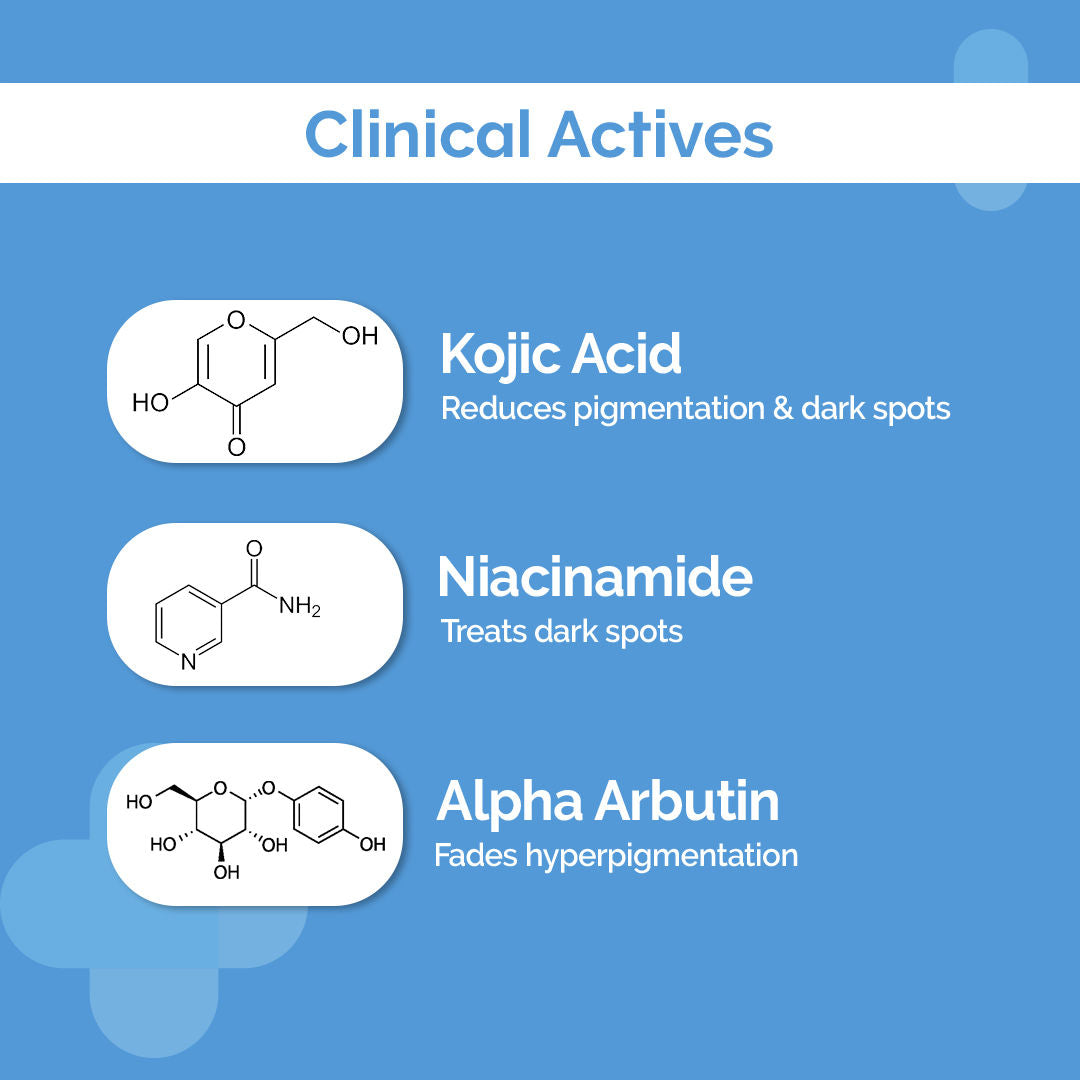 The Derma Co 1% Kojic Acid Face Wash (150ml) - Niacinamide, Dark Spots & Pigmentation