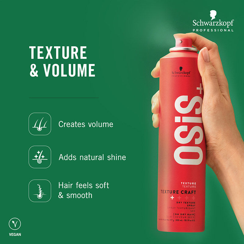 Schwarzkopf Professional OSiS+ Texture Craft - Dry Texture Spray Mist (300ml)