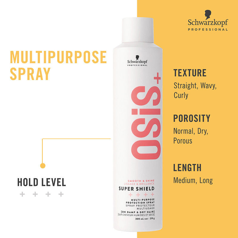 Schwarzkopf Professional OSiS+ Super Shield Hair Spray (300ml)