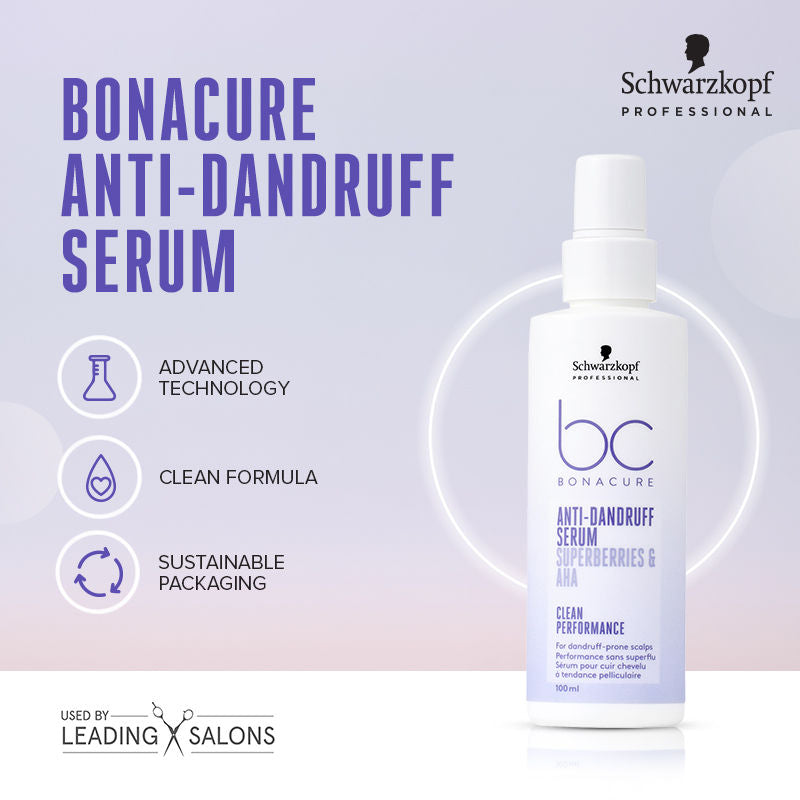 Schwarzkopf Professional Bonacure Anti-Dandruff Serum - Superberries & AHA (100ml)