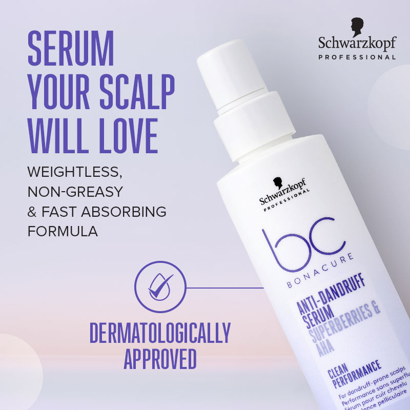 Schwarzkopf Professional Bonacure Anti-Dandruff Serum - Superberries & AHA (100ml)