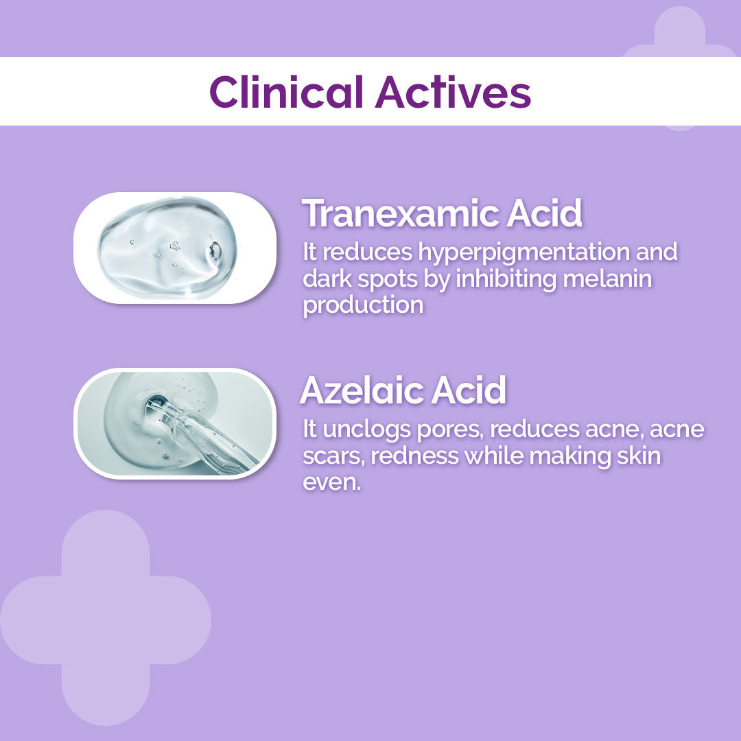 The Derma Co Tran-Zelaic Pigmentation Corrector Serum (30g) - 10% Azelaic Acid