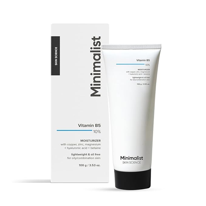 Minimalist Vitamin B5 10% Moisturizer - Intense Hydration & Soothing (100g)