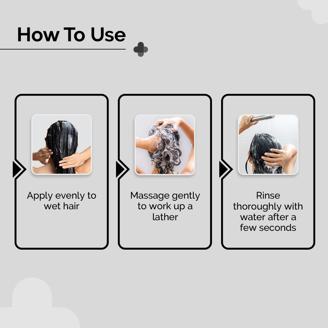 The Derma Co Peptide + Stem Cell Hair Fall Control Shampoo - Reduces Hair Fall & Improves Scalp Health (200ml)