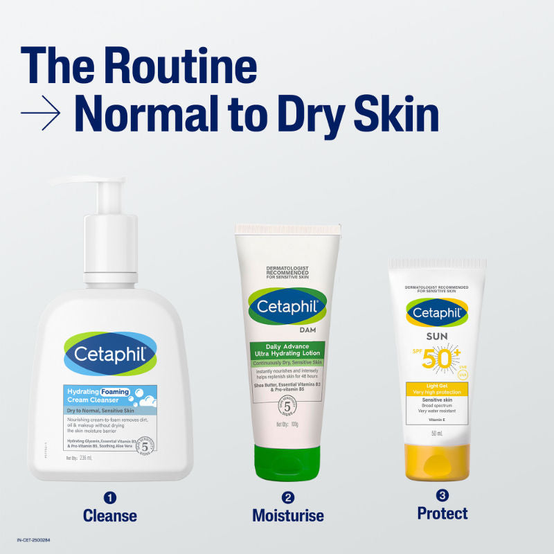 Cetaphil Hydrating Foaming Face Wash with Niacinamide & Aloe (236ml)