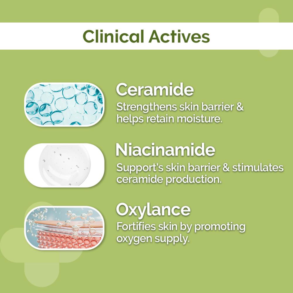 The Derma Co 4% Ceramide Barrier Repair Moisturizer (50g) - Dry, Damaged & Sensitive Skin