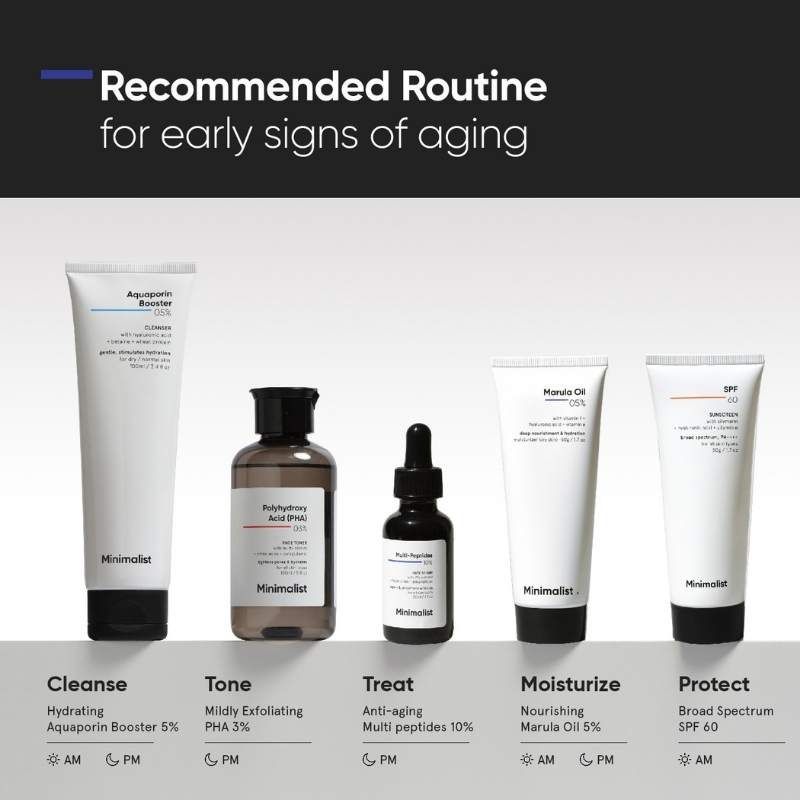 Minimalist 10% Multi-Peptide Serum - Anti-Aging & Collagen Boost (30ml)