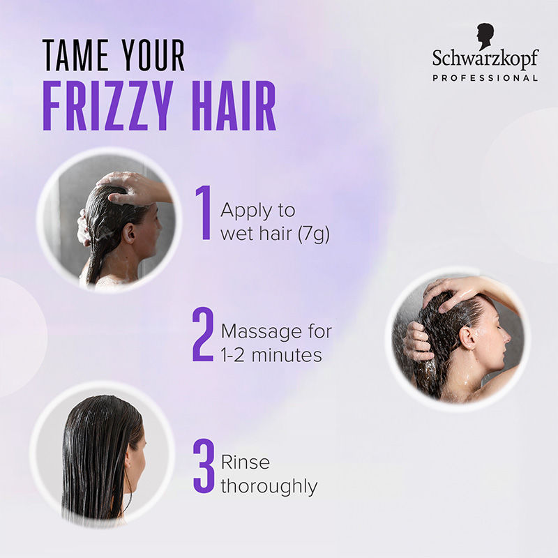 Schwarzkopf Professional Bonacure Frizz Away Shampoo - Babassu Oil (250ml)