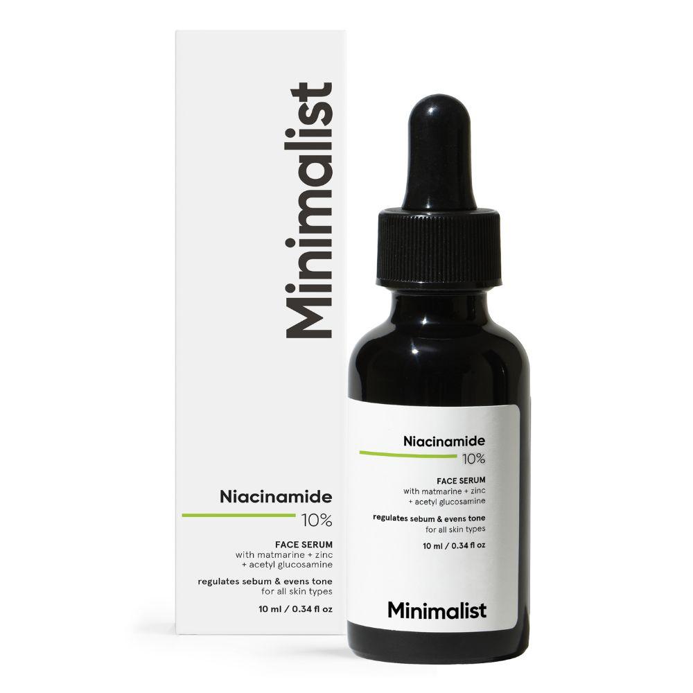 Minimalist 10% Niacinamide Serum - Oil Control & Blemish Reduction (10ml)