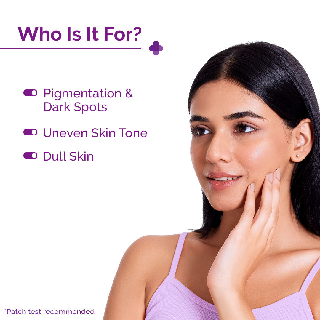 The Derma Co 20000 PPM Kojic Acid Microneedle Face Serum Shot (10g) - Pigmentation & Skin Renewal