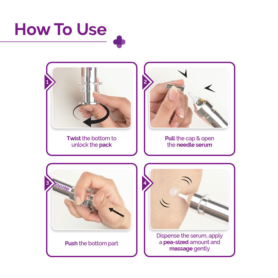 The Derma Co 20000 PPM Kojic Acid Microneedle Face Serum Shot (10g) - Pigmentation & Skin Renewal