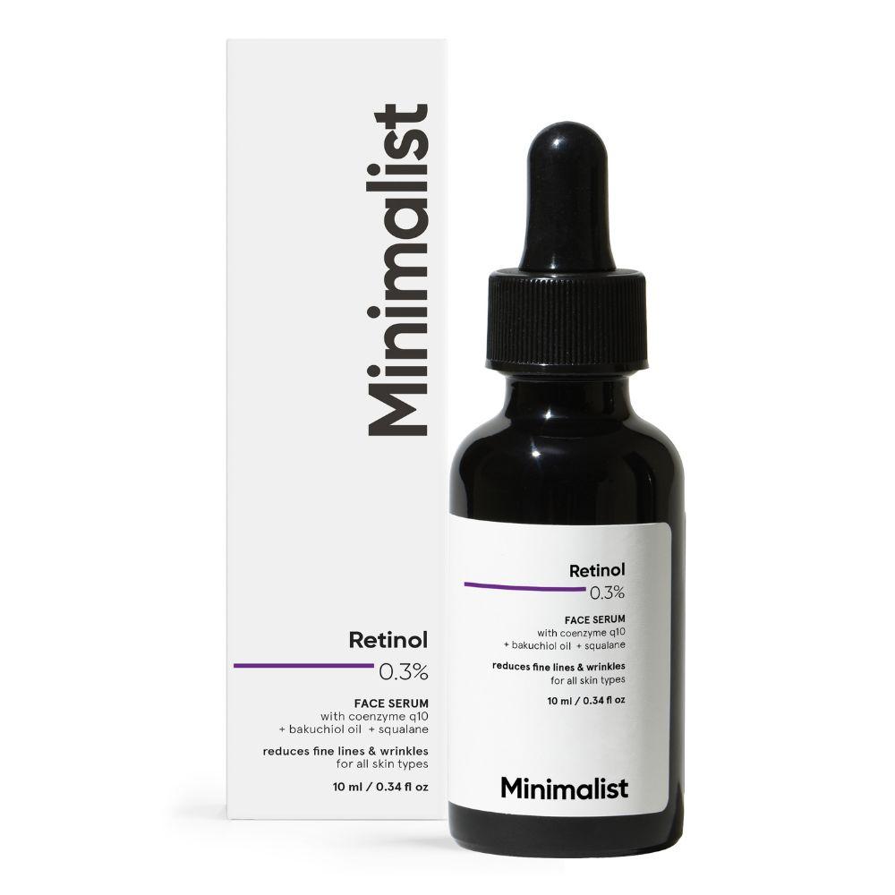 Minimalist Retinol 0.3% Face Serum - Anti-Aging & Fine Lines (10ml)