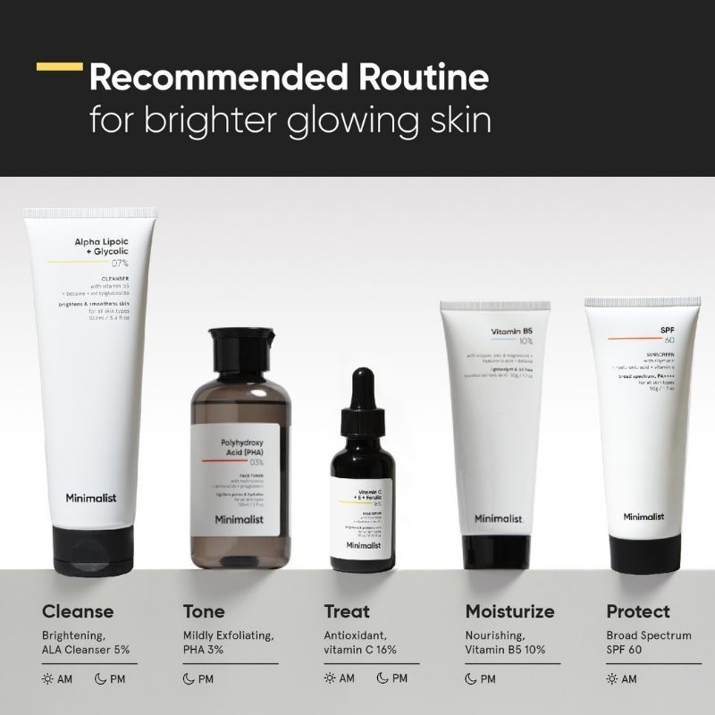 Minimalist 16% Vitamin C Serum - Advanced Brightening & Anti-Aging (20ml)