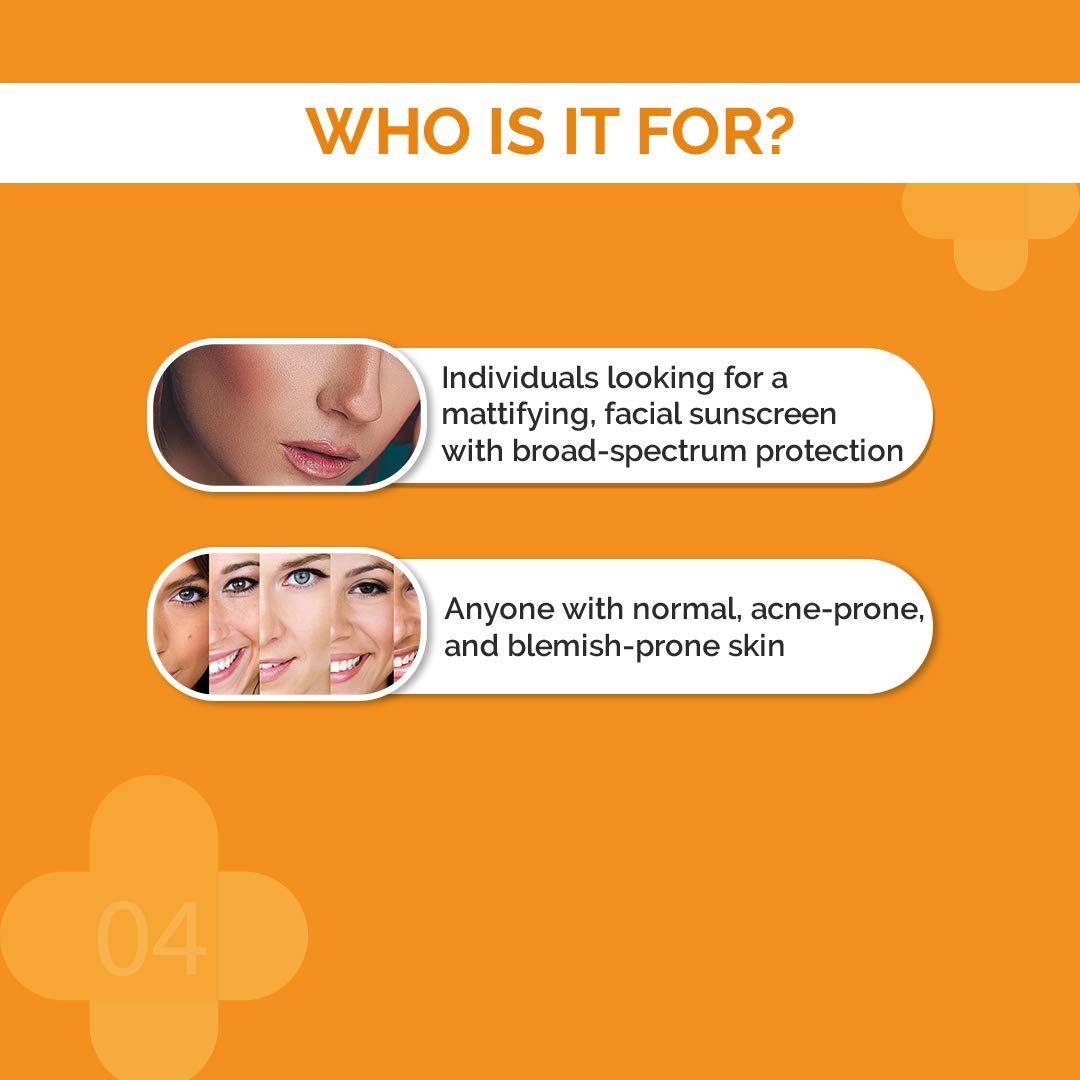 The Derma Co Ultra Matte Sunscreen Gel SPF 60 PA+++ (50g)