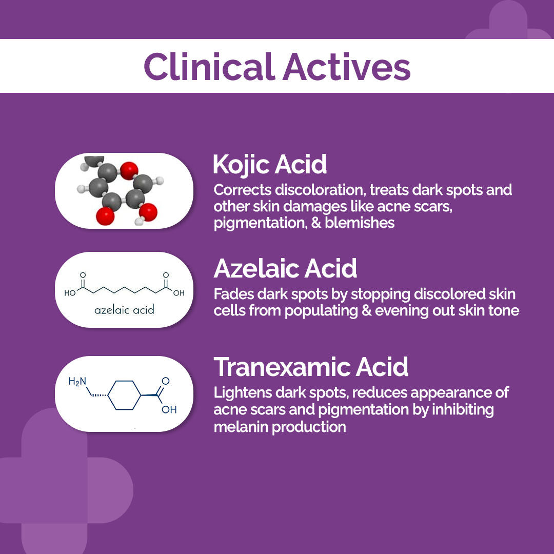 The Derma Co 3% Kojic Acid Gel - Dark Spot Correction & Radiant Skin (30gm)