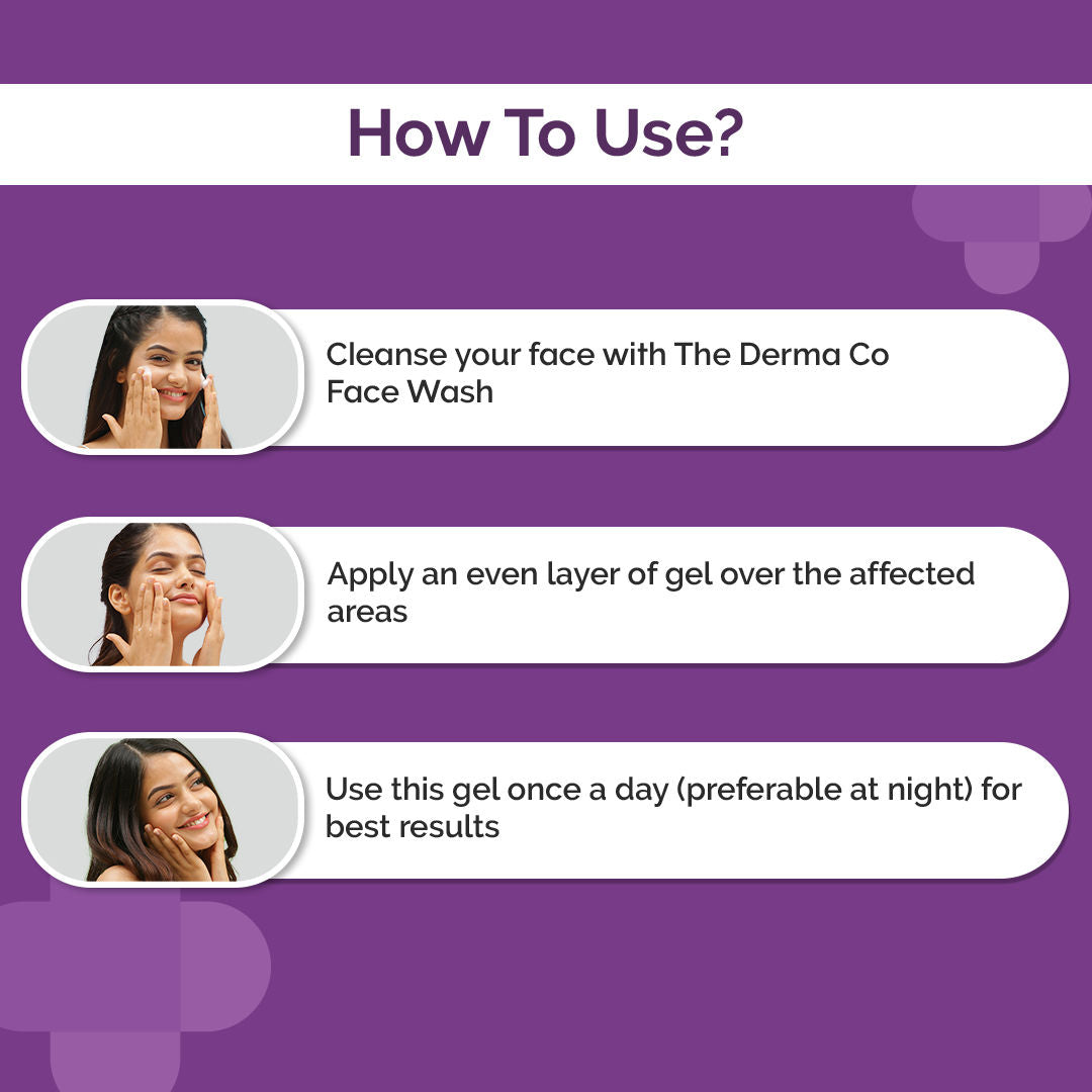 The Derma Co 3% Kojic Acid Gel - Dark Spot Correction & Radiant Skin (30gm)