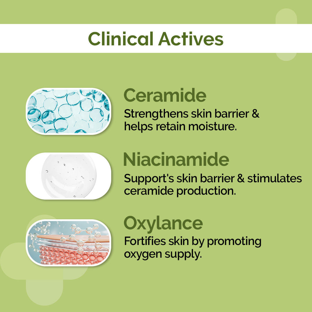 The Derma Co 4% Ceramide Barrier Repair Moisturizer (100g) - Dry, Damaged & Sensitive Skin