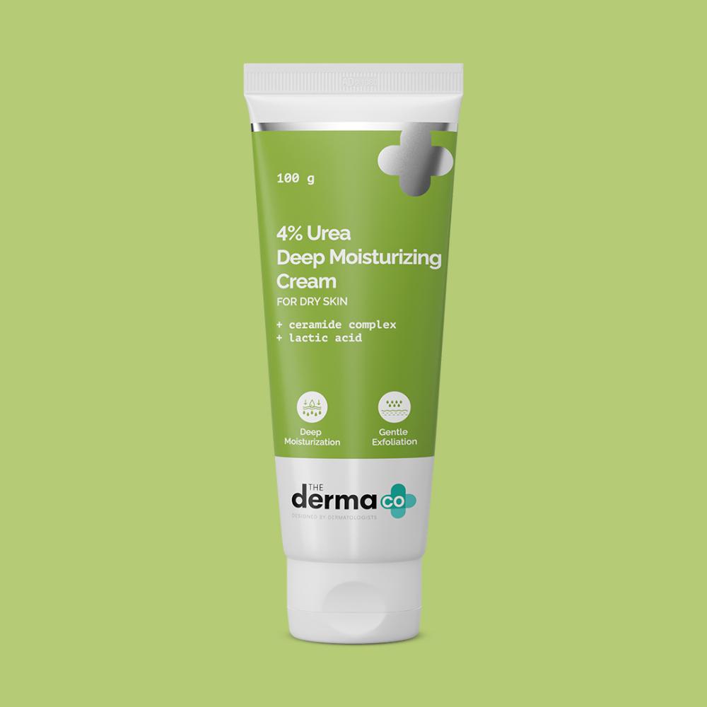 The Derma Co 4% Urea Deep Moisturizing Cream (100g) - Dry, Rough & Compromised Skin