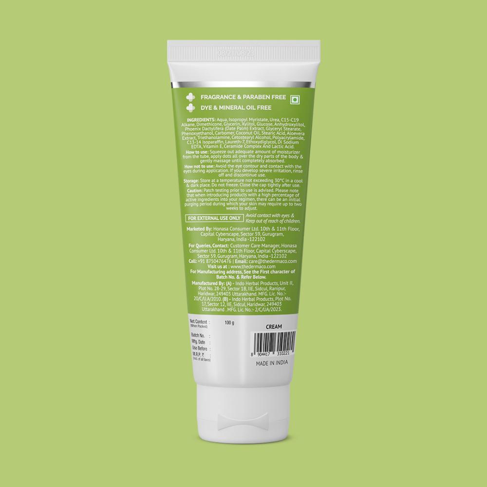 The Derma Co 4% Urea Deep Moisturizing Cream (100g) - Dry, Rough & Compromised Skin