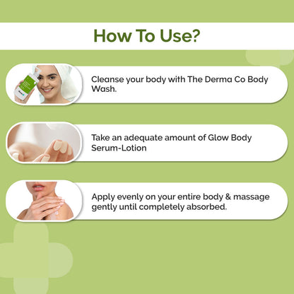 The Derma Co 1% Kojic Acid Body Lotion (250ml) - Daily Glow & Radiance