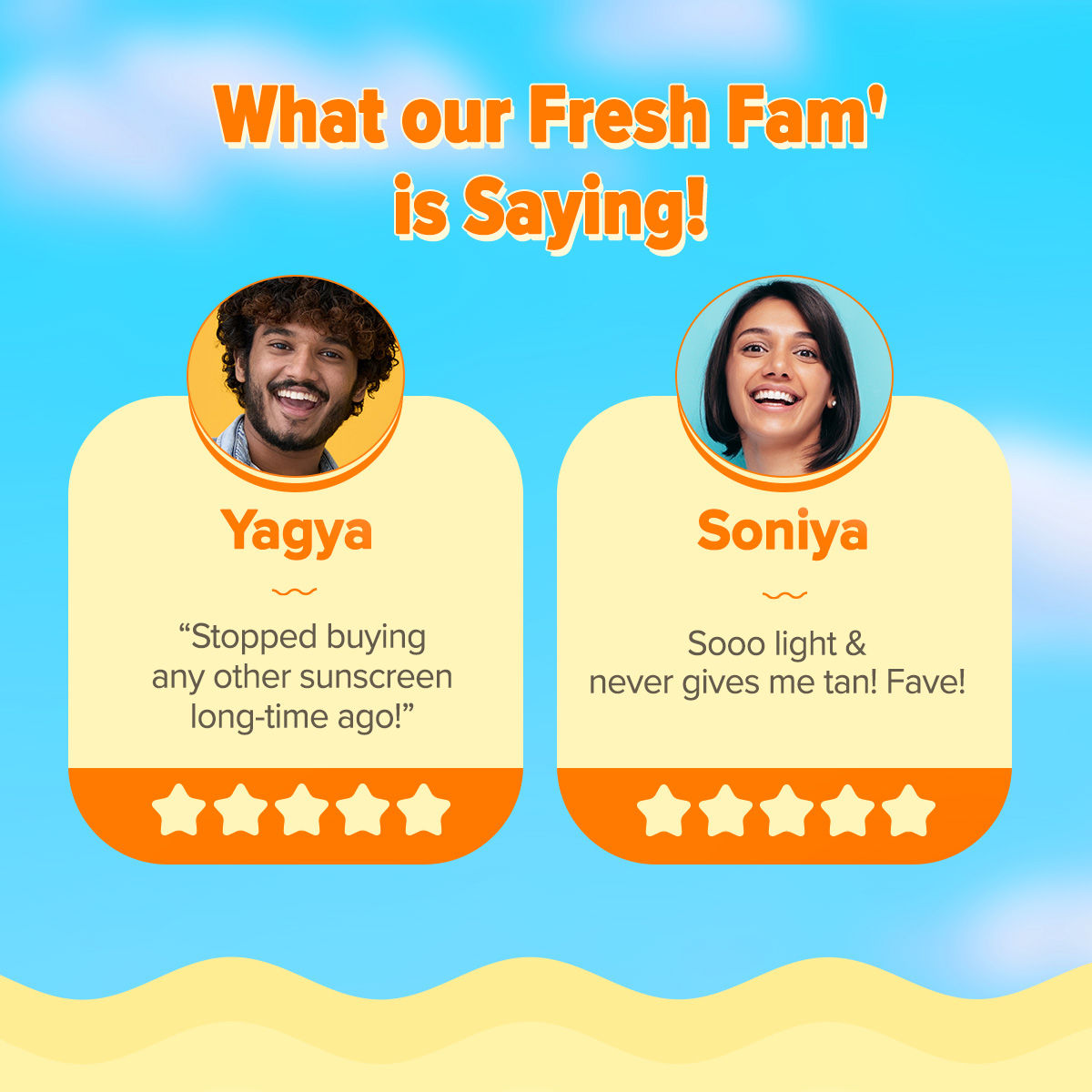 Aqualogica Glow+ Dewy Lightweight Sunscreen Gel SPF 50+ PA++++ - Papaya & Vitamin C (50g)