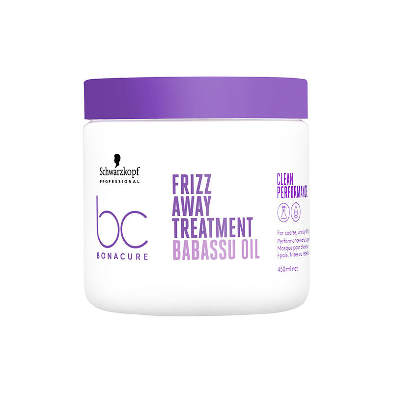 Schwarzkopf Professional Bonacure Frizz Away Treatment - Babassu Oil (450ml)