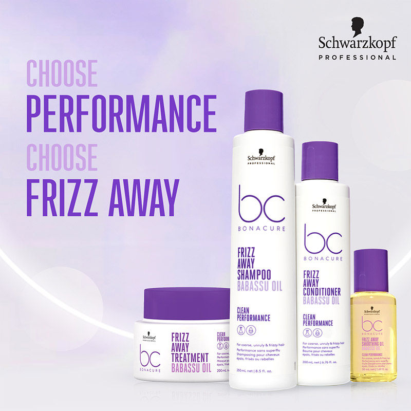 Schwarzkopf Professional Bonacure Frizz Away Treatment - Babassu Oil (450ml)