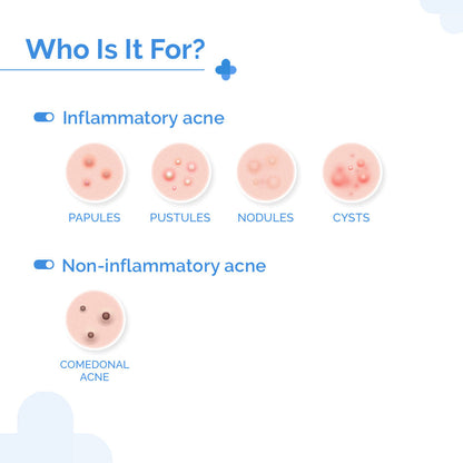 The Derma Co 2.5% Benzoyl Peroxide Gel Face Wash for Oily & Acne-Prone Skin (100ml)