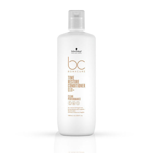 Schwarzkopf Professional Bonacure Time Restore Shampoo - Q10+ (1000ml)