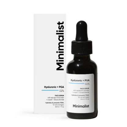 Minimalist 2% Hyaluronic Acid + PGA Serum - Deep Hydration (30ml)