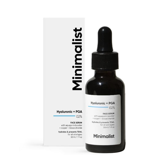 Minimalist 2% Hyaluronic Acid + PGA Serum - Deep Hydration (30ml)