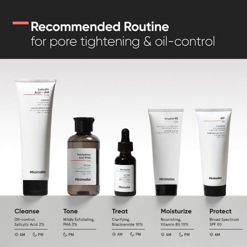 Minimalist 3% PHA Toner - Pore Minimizing & Hydrating (150ml)