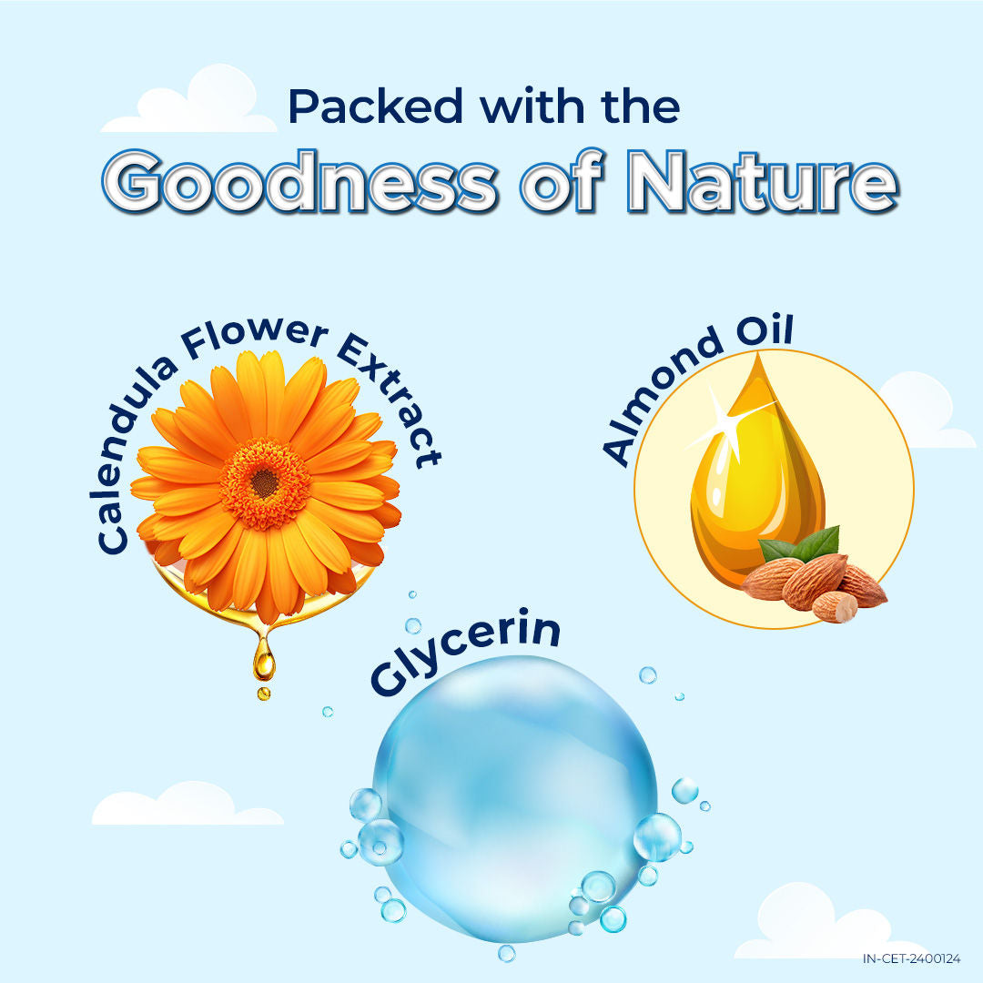 Cetaphil Baby Daily Lotion with Organic Calendula for Face & Body (400ml)