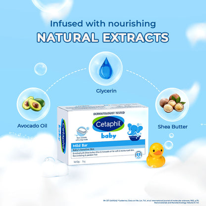 Cetaphil Baby Mild Bar (75g)