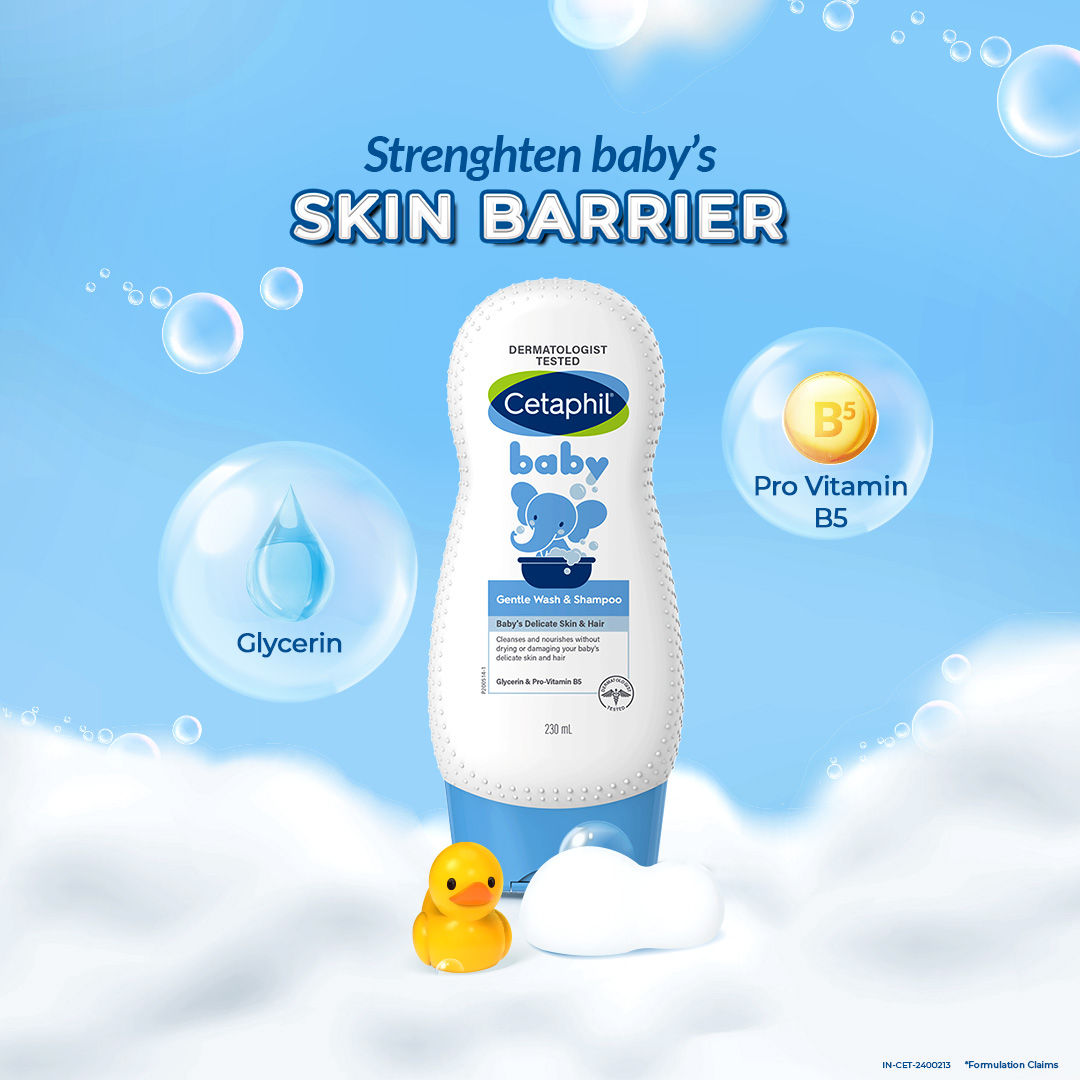 Cetaphil Baby Gentle Wash & Shampoo (230ml)