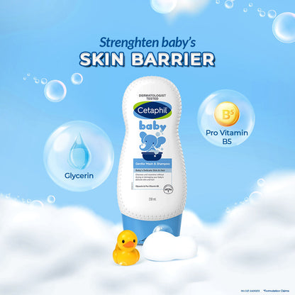Cetaphil Baby Gentle Wash & Shampoo (230ml)