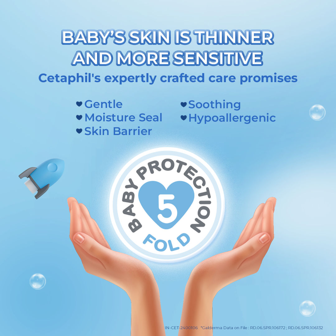 Cetaphil Baby Daily Lotion with Shea Butter, Vitamin E & Pro-Vitamin B5 (400ml)