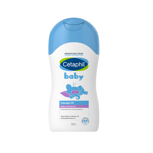 Cetaphil Baby Massage Oil with Shea Butter (200ml)