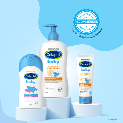Cetaphil Baby Massage Oil with Shea Butter (200ml)