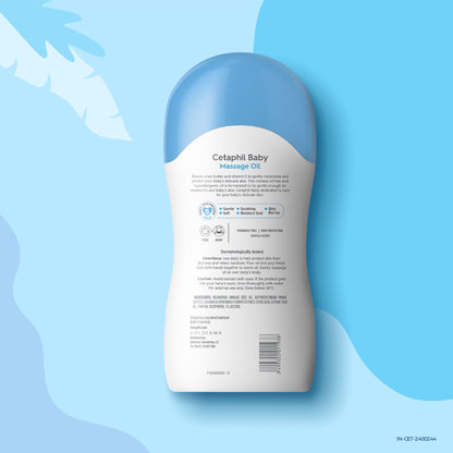 Cetaphil Baby Massage Oil with Shea Butter (200ml)