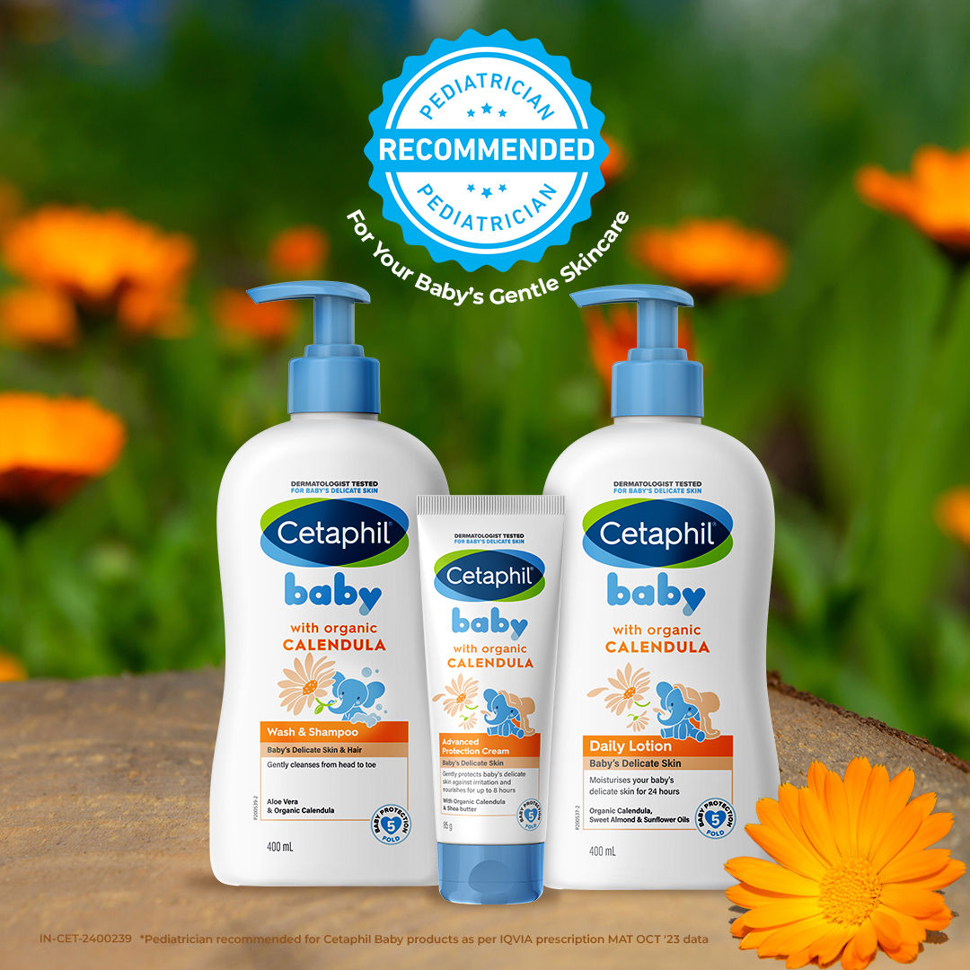 Cetaphil Baby Advanced Protection Cream with Organic Calendula (85g)