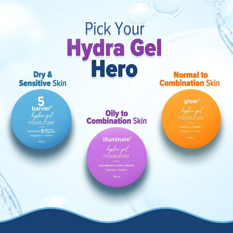 Aqualogica Illuminate+ Hydra Gel Moisturizer - Alpha Arbutin (200g)