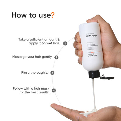 Minimalist Anti-Dandruff Shampoo - 3.5% Salicylic Acid for Flaky & Itchy Scalp (200ml)
