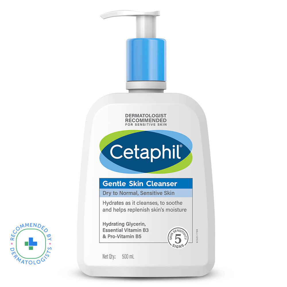 Cetaphil Gentle Skin Cleanser Dry to Normal Skin (500ml)