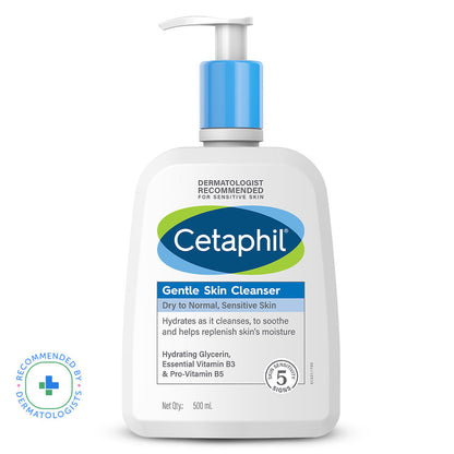 Cetaphil Gentle Skin Cleanser Dry to Normal Skin (500ml)