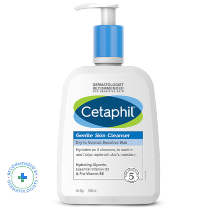 Cetaphil Gentle Skin Cleanser Dry to Normal Skin (1000ml)