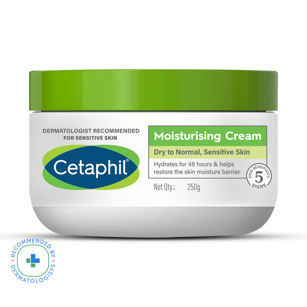 Cetaphil Moisturising Cream Dry to Normal Sensitive Skin (250g)